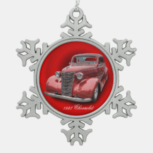 ORNEMENT FLOCON DE NEIGE CHEVROLET 1938