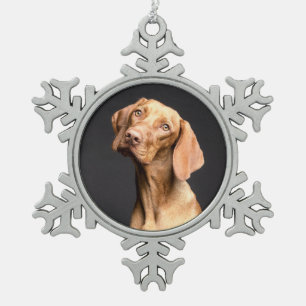 Ornement Flocon De Neige Chien Beagle Brown animal