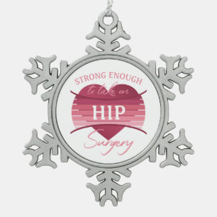 Ornement Flocon De Neige Chirurgie Hip Récupération Pour Les Femmes