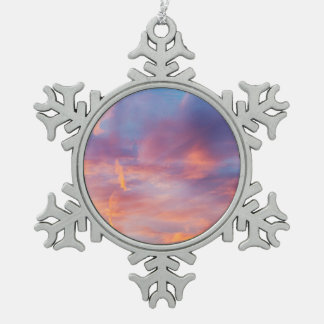 Ornement Flocon De Neige ciel flirtant