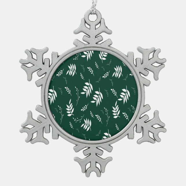 Ornement Flocon De Neige Citation Positive Inspirant Typographie Moderne Po (Devant)