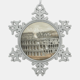 Ornement Flocon De Neige Colisée romaine