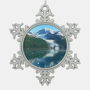Ornement Flocon De Neige College Fjord I Photographie de l'Alaska Belle