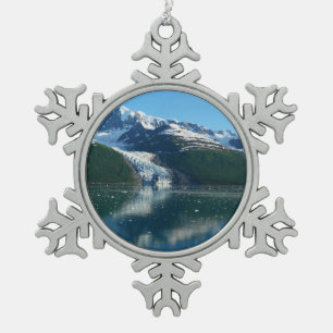 Ornement Flocon De Neige College Fjord II Photographie de l'Alaska Belle
