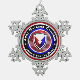 Ornement Flocon De Neige Commandement du matériel de l'Armée de terre Garde