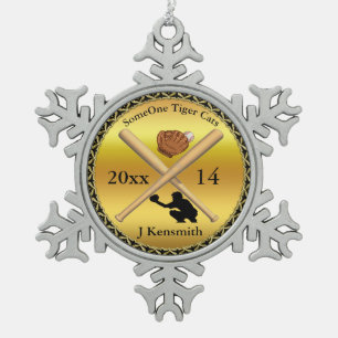 Ornement Flocon De Neige Conception personnalisée de la Ligue des champions