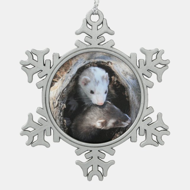 Ornement Flocon De Neige Copains (Devant)