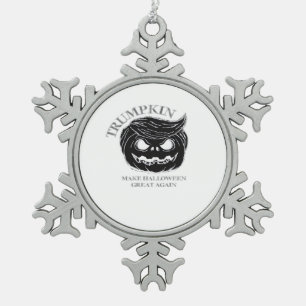 Ornement Flocon De Neige Costume Halloween Trumpkin drôle & mignon Hallowee