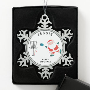 Ornement Flocon De Neige Creative Disk Golf