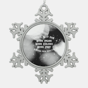 Ornement Flocon De Neige Créez votre propre personnalisation