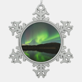 Ornement Flocon De Neige Curling Aurora