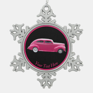 Ornement Flocon De Neige Custom 1940 Famous American Make Sedan