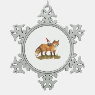 Ornement Flocon De Neige David The Gnome Woodland Forest Friends