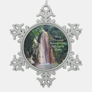 Ornement Flocon De Neige Diamond Falls St. Lucia