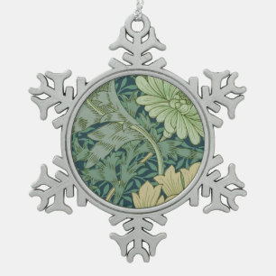 Ornement Flocon De Neige Échantillon de motif de papier peint avec le