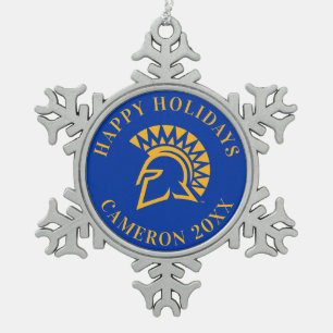 Ornement Flocon De Neige État Spartans de San Jose