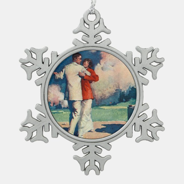 Ornement Flocon De Neige Été SUPÉRIEUR de tango (Devant)