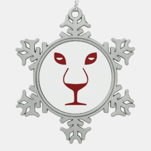 ORNEMENT FLOCON DE NEIGE FACE AU VIN