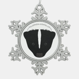 Ornement Flocon De Neige Face de la peau