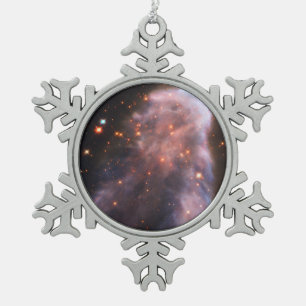 Ornement Flocon De Neige Fantôme de Cassiopée Nebula