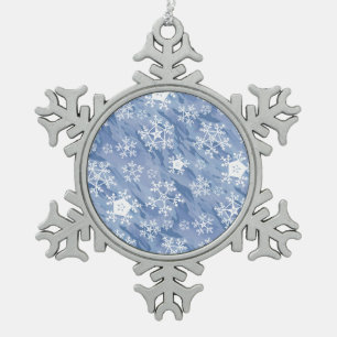Ornement Flocon De Neige Flèches blanches