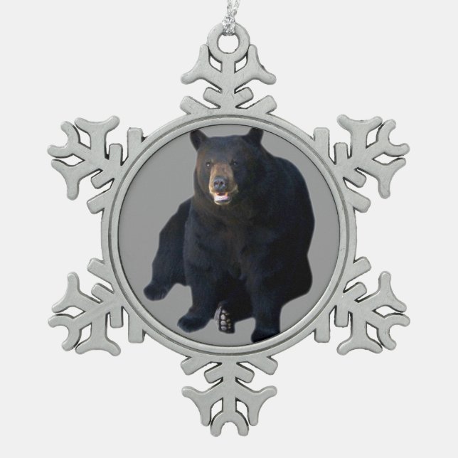 Ornement Flocon De Neige Flocon de neige 1 de Noël de Beary (Devant)