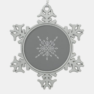 Ornement Flocon De Neige Flocon de Neige Cristallisé