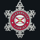 Ornement Flocon De Neige Floride de Jacksonville<br><div class="desc">Floride de Jacksonville</div>
