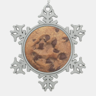 Ornement Flocon De Neige Gâteau aux pépites de chocolat