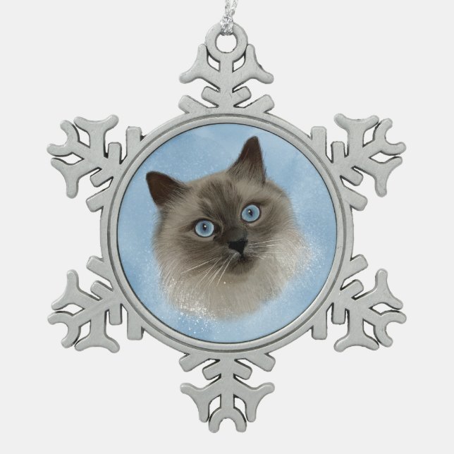 Ornement Flocon De Neige George la poupée (Devant)