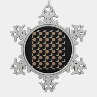 Ornement Flocon De Neige Graphique des nuages Whimsigoth