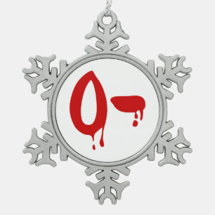 Ornement Flocon De Neige Groupe Sanitaire O- Hôpital Négatif #Horror