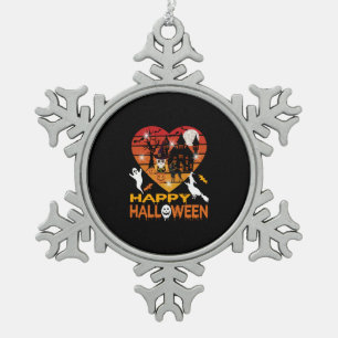 Ornement Flocon De Neige Halloween It Haunted Me Day and Night