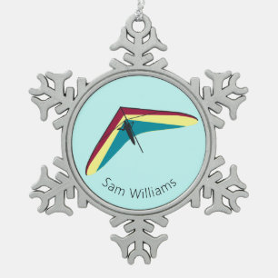 Ornement Flocon De Neige Hang Gliding