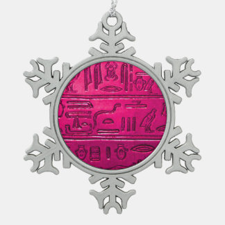 Ornement Flocon De Neige Hieroglyphs_2014_1052