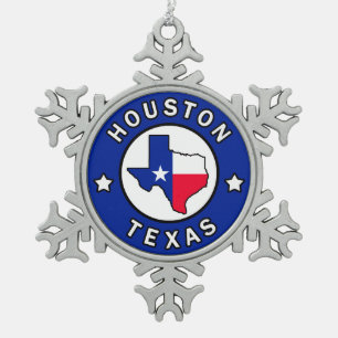 Ornement Flocon De Neige Houston le Texas