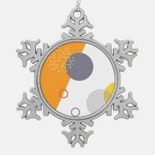 Ornement Flocon De Neige Illustration géométrique urbaine, cool, unique, te