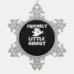 Ornement Flocon De Neige Imprimer Little Boo Halloween