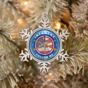 Ornement Flocon De Neige Infanterie