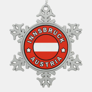 Ornement Flocon De Neige Innsbruck Autriche