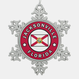 Ornement Flocon De Neige Jacksonville Floride