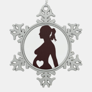 ORNEMENT FLOCON DE NEIGE J'AIME MON BÉBÉ