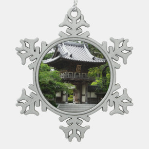 Ornement Flocon De Neige Jardin de thé japonais à San Francisco