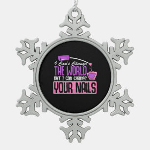Ornement Flocon De Neige Je Peux Changer Vos Nails