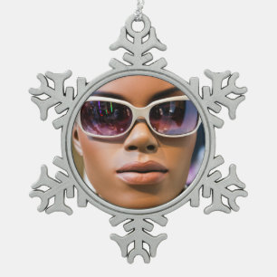 Ornement Flocon De Neige Je suis vraiment belle
