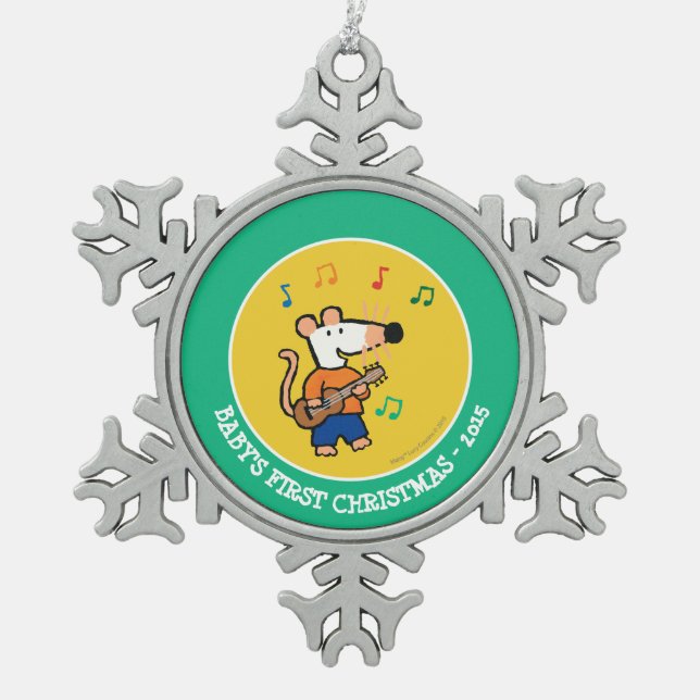 Ornement Flocon De Neige Jeu de Maisy et d'amis dans la bande (Devant)