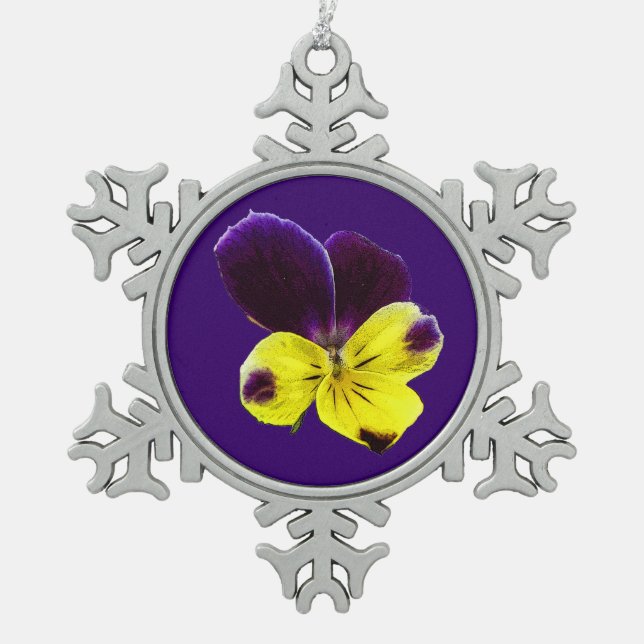 Ornement Flocon De Neige Johnny Jump Up (Devant)