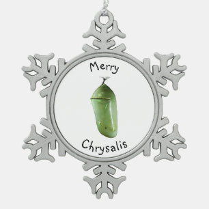 Ornement Flocon De Neige Joyeux Chrysalis de Noël