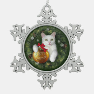 Ornement Flocon De Neige Joyeux Noël