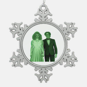 Ornement Flocon De Neige Jusqu'à la mort faisons-nous partie de la concepti